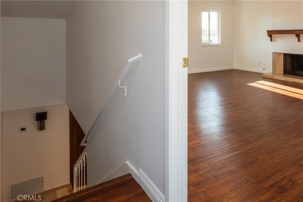 Fireplace, Interior, Wood Texture Flooring