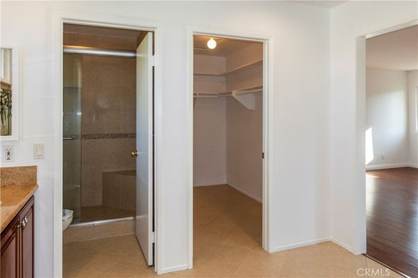 Bathroom, Glass Shower, Interior, Walk-in Closets