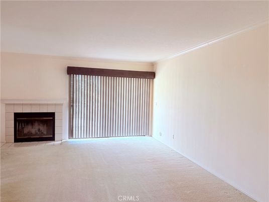 Empty room, Fireplace, Interior