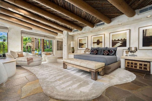 Bedroom, Interior, Living room, Recessed Lighting, Wooden Beams, Wooden Ceilings