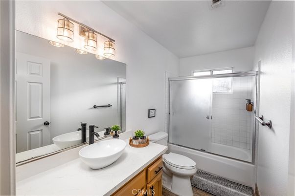 Bathroom, Dual Sink Vanities, Glass Shower, Interior