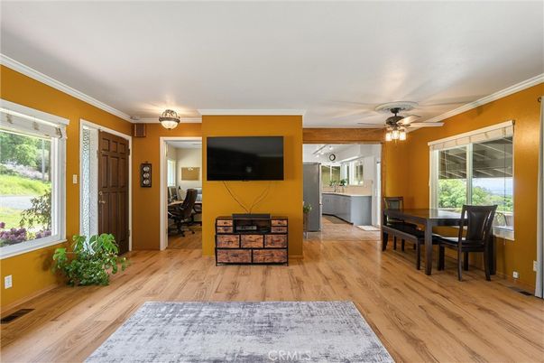 Dining room, Interior, Wood Texture Flooring