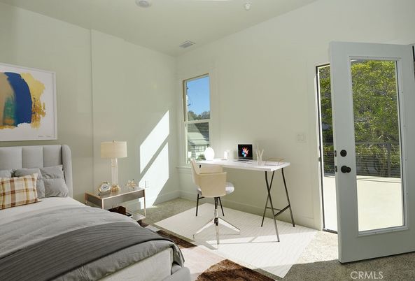 Bedroom, Home Office, Interior