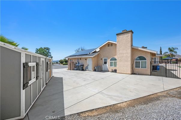 Backyard, Exterior, Solar Panels