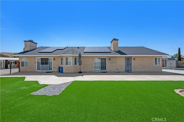 Backyard, Exterior, Solar Panels