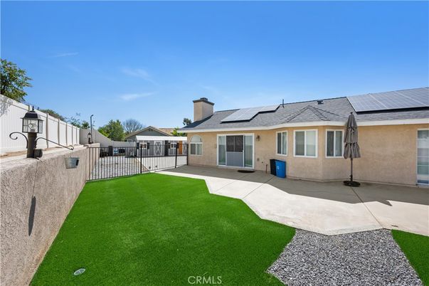 Backyard, Exterior, Solar Panels