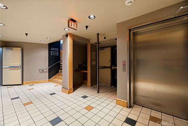 Elevator, Interior, Recessed Lighting