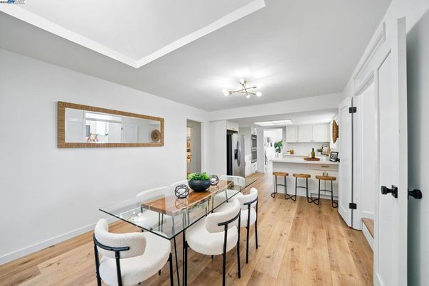 Dining room, Interior, Kitchen, Wood Texture Flooring