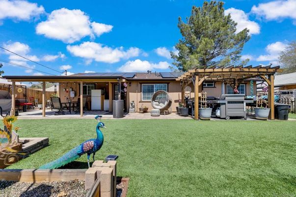 Backyard, Exterior, Solar Panels