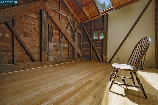 Empty room, Interior, Wooden Beams, Wooden Ceilings, Wood Texture Flooring, Wooden Walls