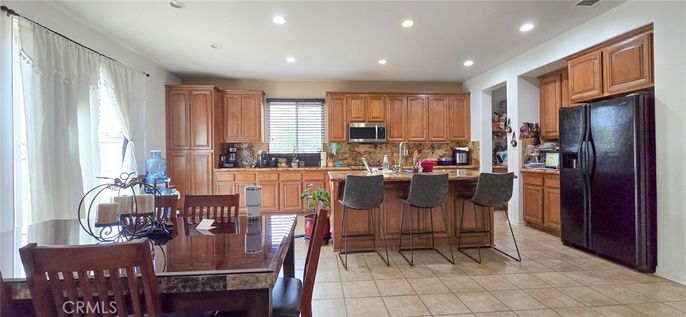 Dining room, Interior, Kitchen, Recessed Lighting