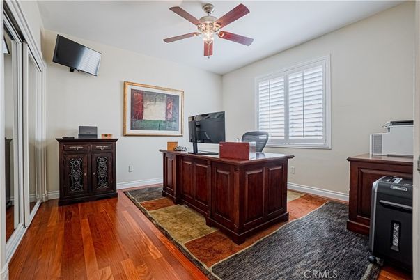 Home Office, Interior, Wood Texture Flooring