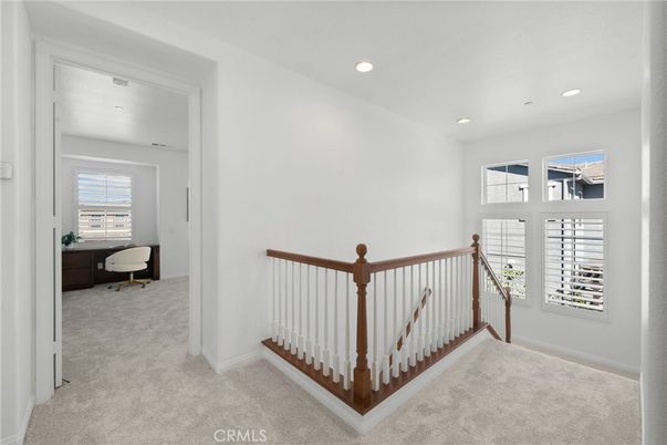 Home Office, Interior, Recessed Lighting