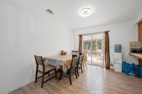 Dining room, Interior, Wood Texture Flooring
