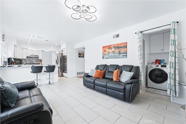 Interior, Kitchen, Living room, Recessed Lighting