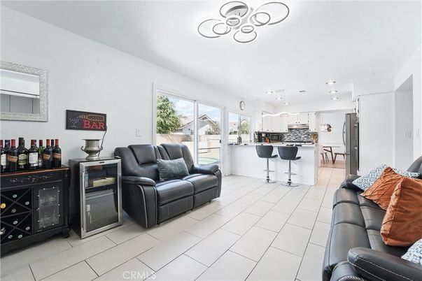 Interior, Kitchen, Living room, Recessed Lighting