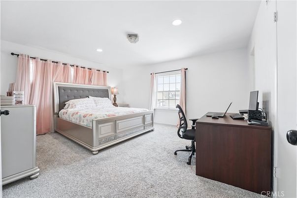 Bedroom, Home Office, Interior, Recessed Lighting