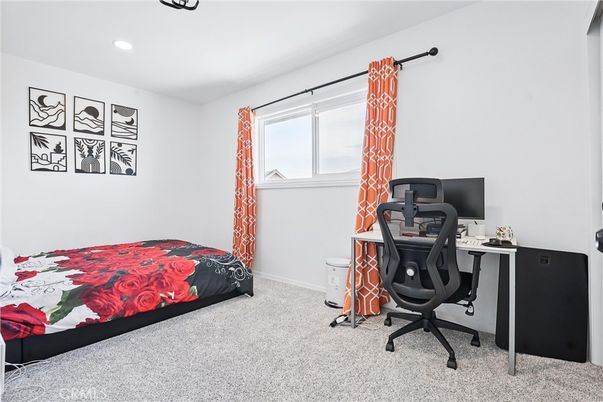 Bedroom, Home Office, Interior, Recessed Lighting