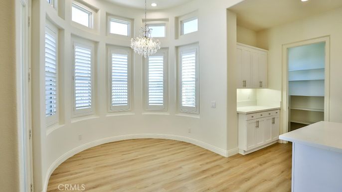 Chandelier, Interior, Recessed Lighting, Wood Texture Flooring