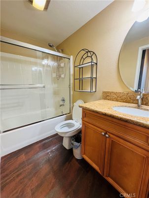 Bathroom, Glass Shower, Interior, Wood Texture Flooring