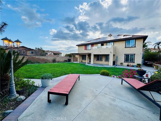 Backyard, Exterior, Solar Panels