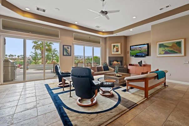 Fireplace, Interior, Living room, Recessed Lighting
