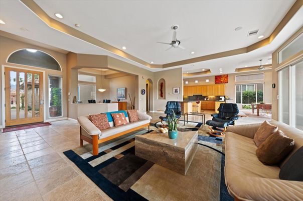 Interior, Kitchen, Living room, Pendant Lights, Recessed Lighting