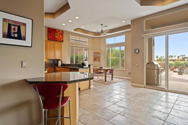 Dining room, Interior, Kitchen, Recessed Lighting