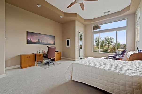 Bedroom, Home Office, Interior, Recessed Lighting