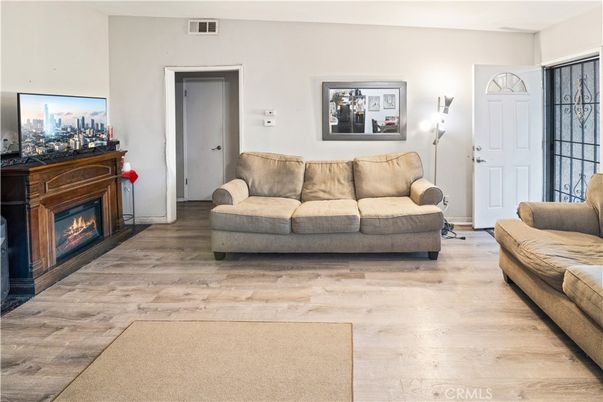 Fireplace, Interior, Wood Texture Flooring