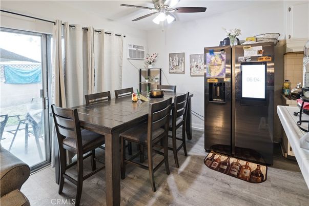 Dining room, Interior, Wood Texture Flooring
