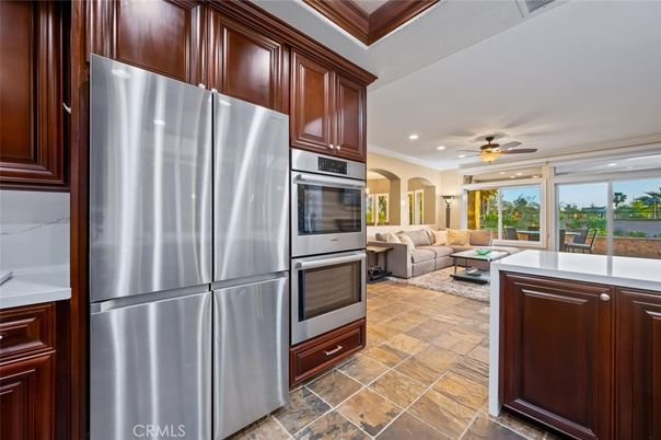 Interior, Kitchen, Living room, Recessed Lighting, Stainless Steel Appliances