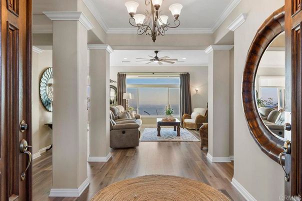Chandelier, Interior, Living room, Recessed Lighting, Wood Texture Flooring