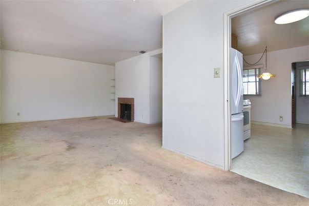 Empty room, Fireplace, Interior, Pendant Lights