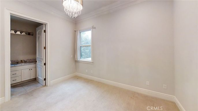 Bathroom, Chandelier, Empty room, Interior