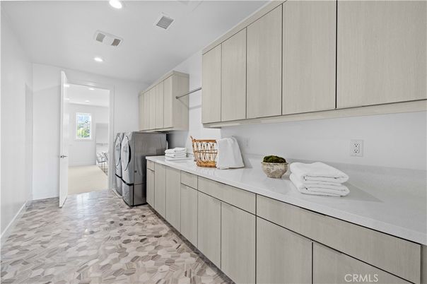 Interior, Recessed Lighting, Washer