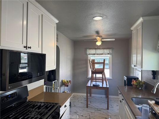 Interior, Kitchen, Marble, Recessed Lighting