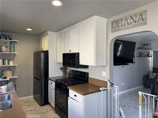Interior, Kitchen, Marble, Recessed Lighting