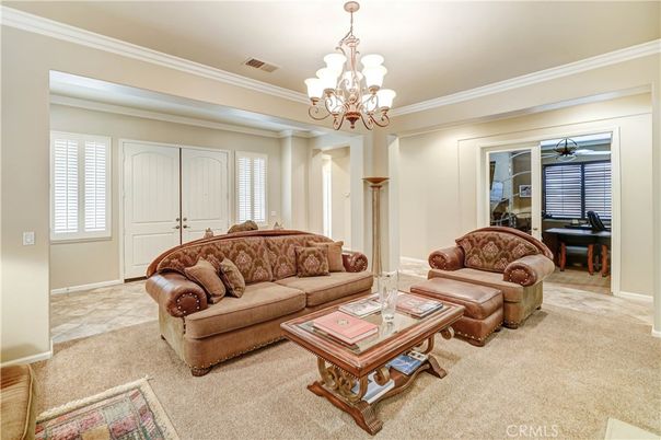 Chandelier, Interior, Living room