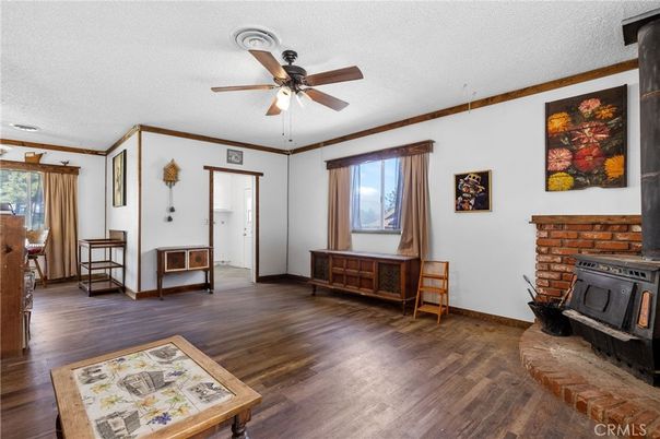 Fireplace, Interior, Wood Texture Flooring