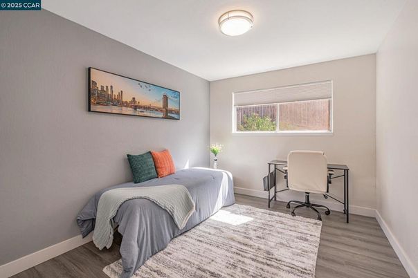 Bedroom, Home Office, Interior, Wood Texture Flooring
