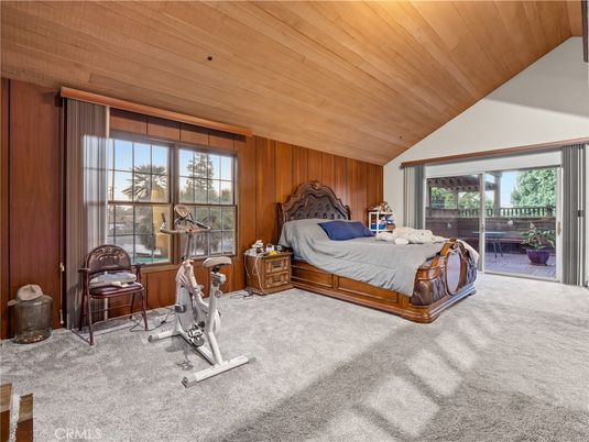 Bedroom, Interior, Wooden Ceilings, Wooden Walls