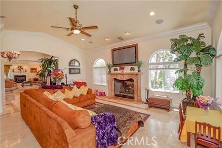 Fireplace, Interior, Living room, Recessed Lighting