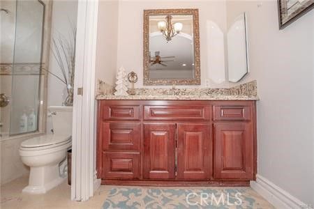Bathroom, Chandelier, Interior