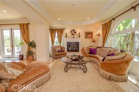 Fireplace, Interior, Living room, Recessed Lighting