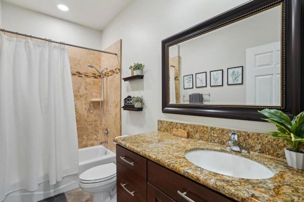 Bathroom, Interior, Recessed Lighting