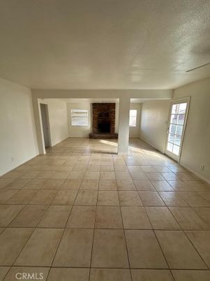 Empty room, Fireplace, Interior