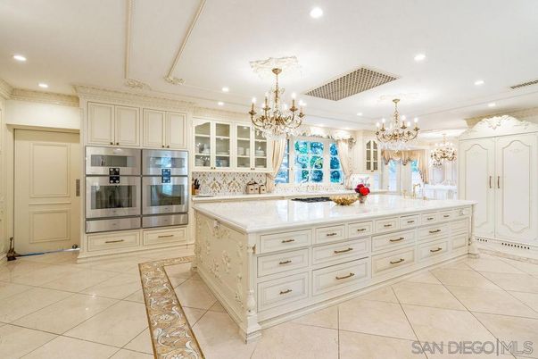 Chandelier, Interior, Kitchen, Recessed Lighting