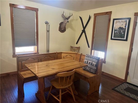 Dining room, Interior, Wood Texture Flooring