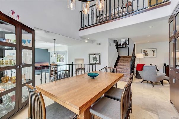 Dining room, Interior, Pendant Lights, Recessed Lighting